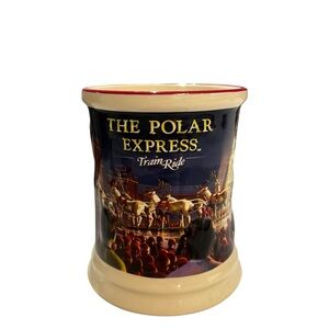 Collectible Polar Express ceramic 3D 16oz Train Ride Mug